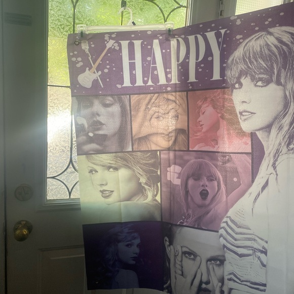 Taylor Swift Themed Birthday Banner - Picture 5 of 5